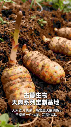 古德生物高含量天麻集采浸出物20%原料直发